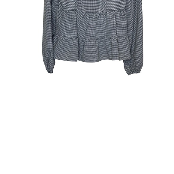 Hyfve Women's Top Square Neck Puff Sleeves Long Sleeve Elastic Wrists Small NWOT - Picture 5 of 10